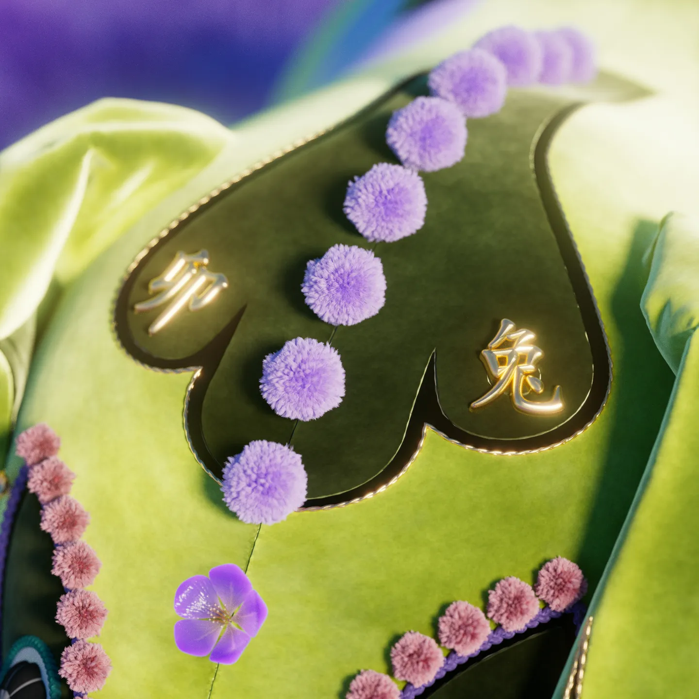 Year of the Rabbit — 3D artwork 1