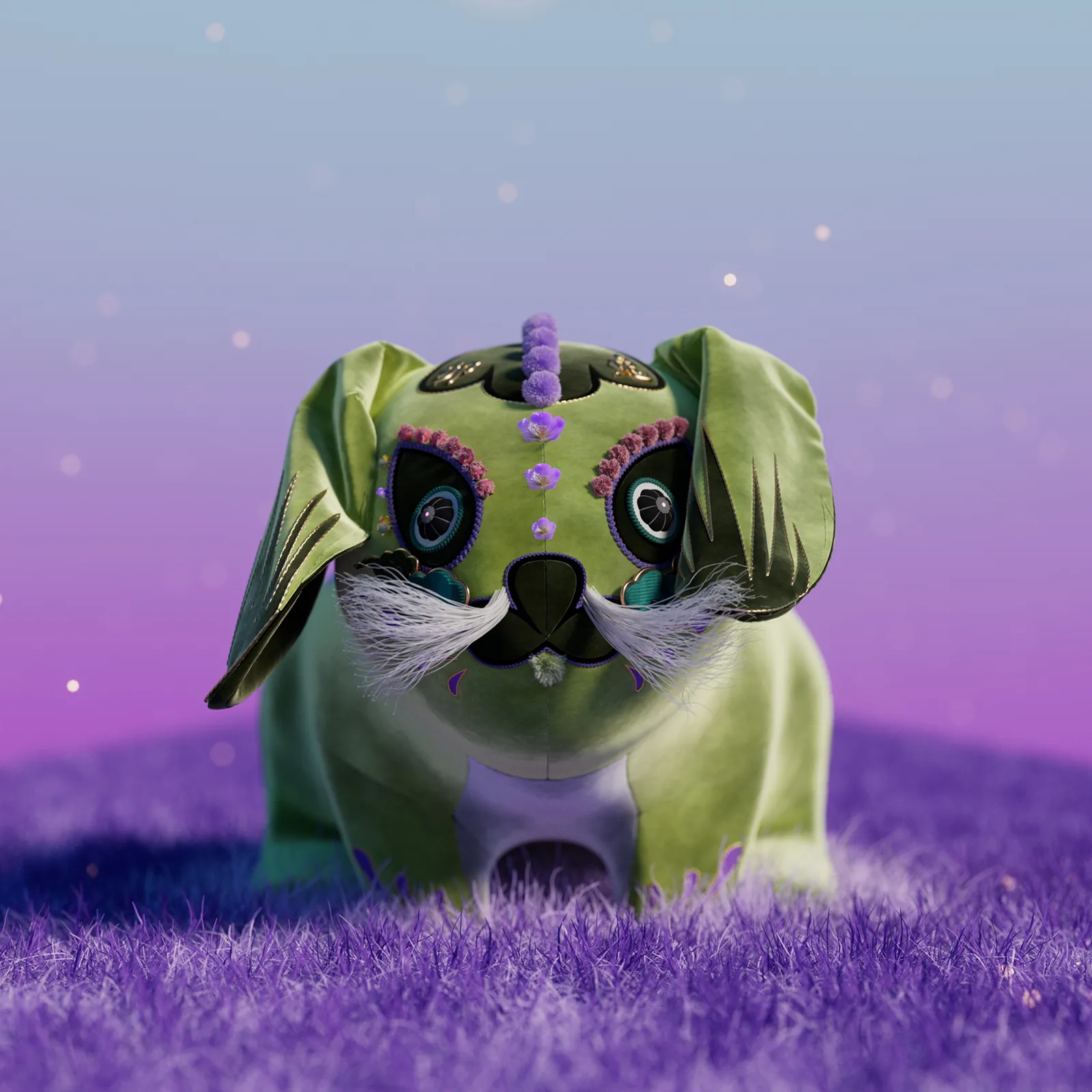 Year of the Rabbit — 3D artwork 3