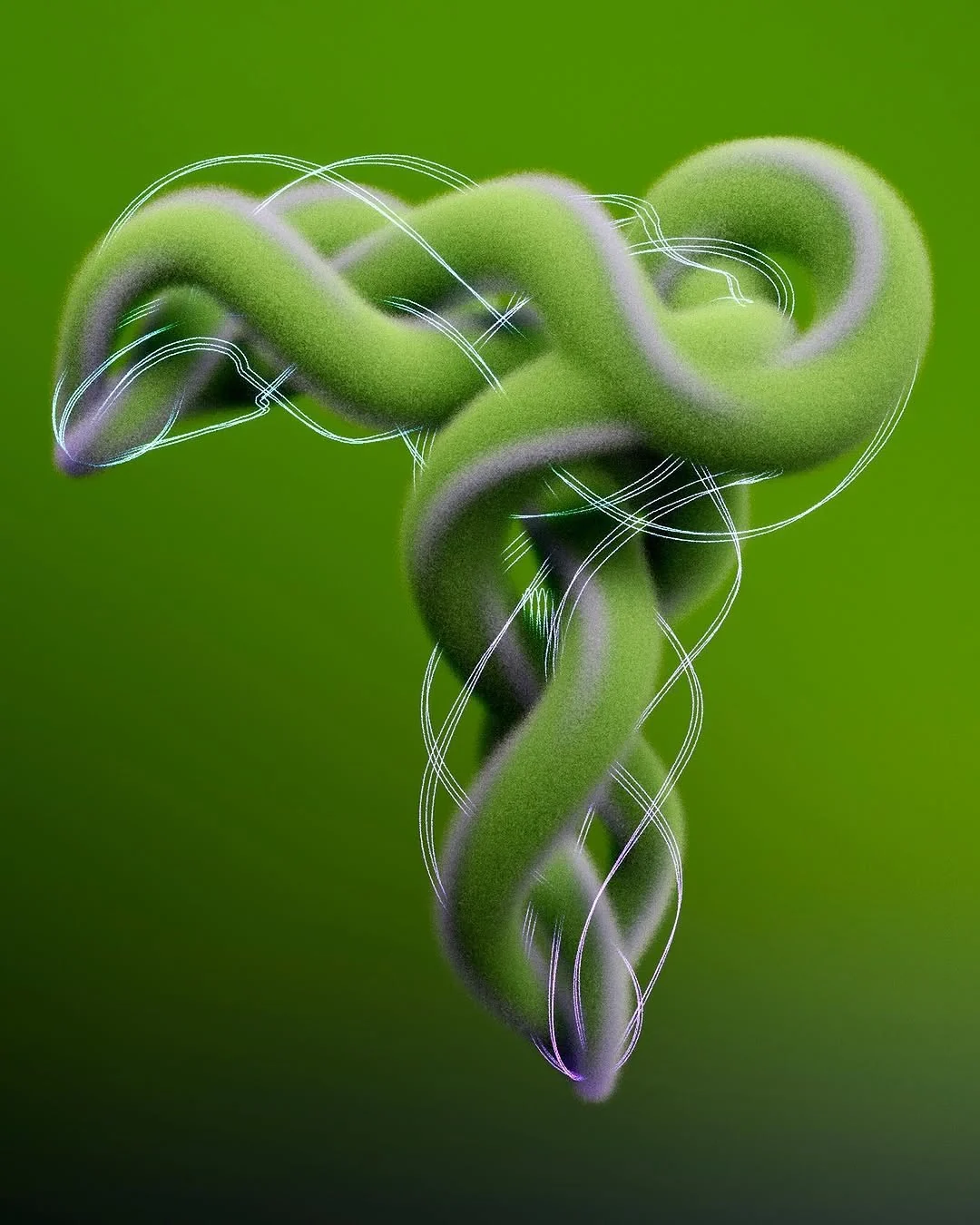 7, a 3D typographic artwork from 36 Days of Type